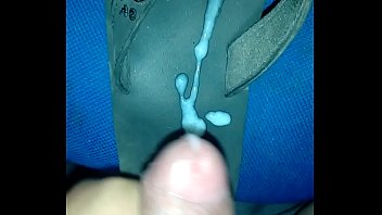 Cumshot on my Sister'_s sandal