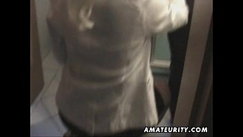 Amateur Milf sucks and fucks at home with cumshot